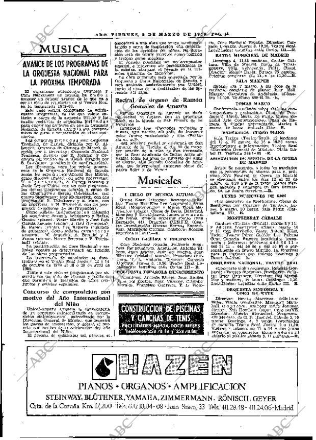 ABC MADRID 02-03-1979 página 66