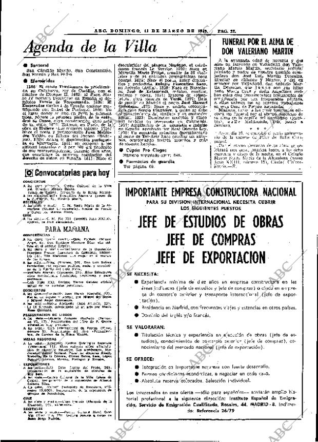 ABC MADRID 11-03-1979 página 43