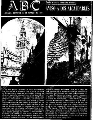 ABC SEVILLA 11-03-1979 página 1