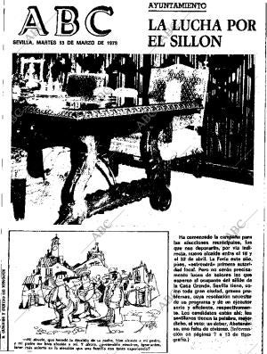 ABC SEVILLA 13-03-1979 página 1