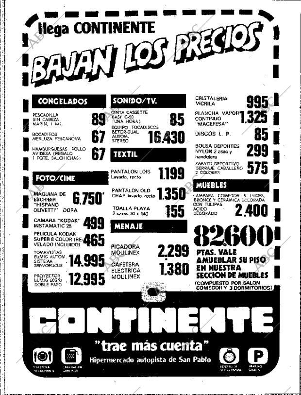 ABC SEVILLA 13-03-1979 página 16