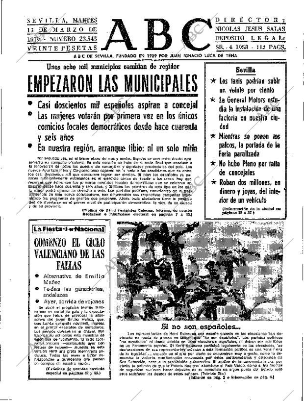 ABC SEVILLA 13-03-1979 página 17