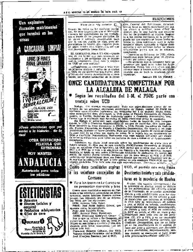 ABC SEVILLA 13-03-1979 página 26