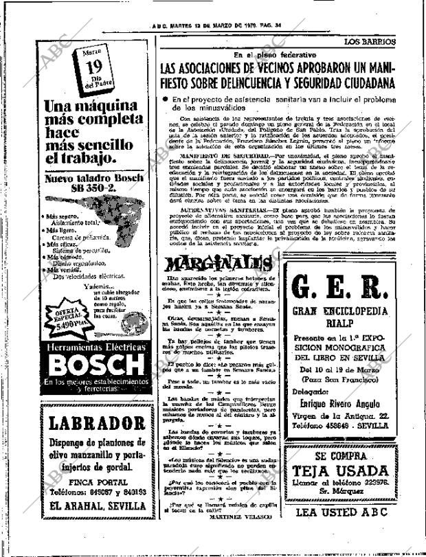 ABC SEVILLA 13-03-1979 página 50