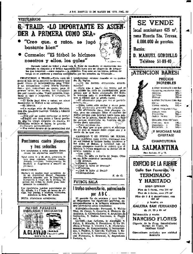 ABC SEVILLA 13-03-1979 página 69