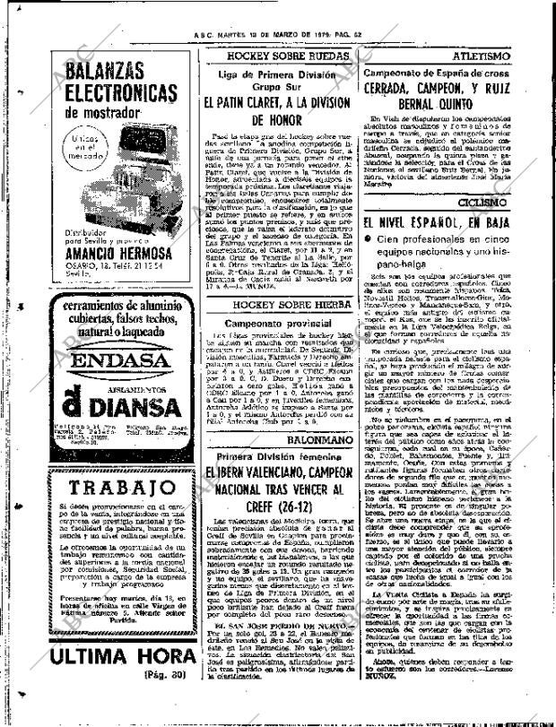 ABC SEVILLA 13-03-1979 página 78