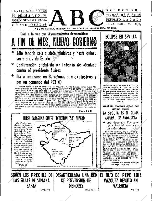 ABC SEVILLA 14-03-1979 página 11