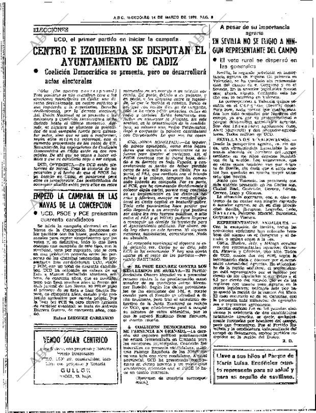 ABC SEVILLA 14-03-1979 página 18