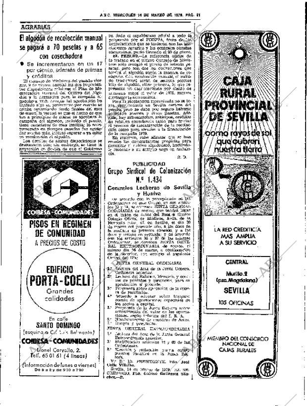 ABC SEVILLA 14-03-1979 página 31