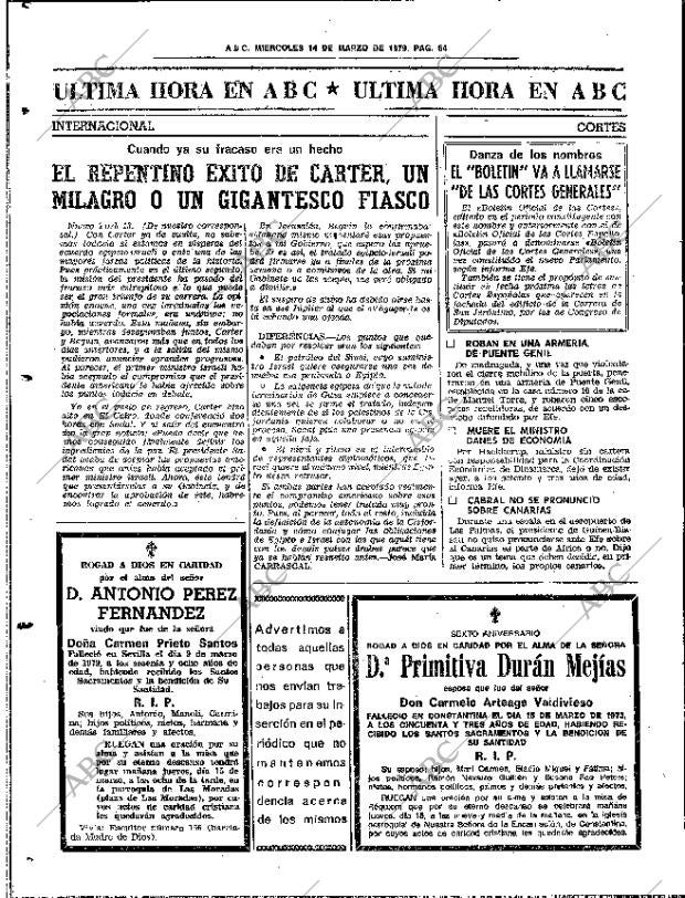 ABC SEVILLA 14-03-1979 página 64