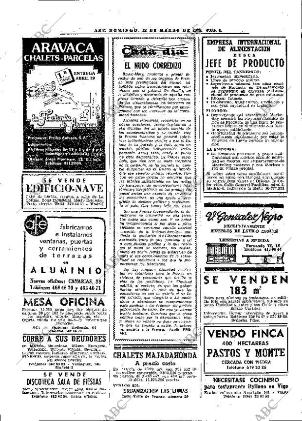 ABC MADRID 18-03-1979 página 20