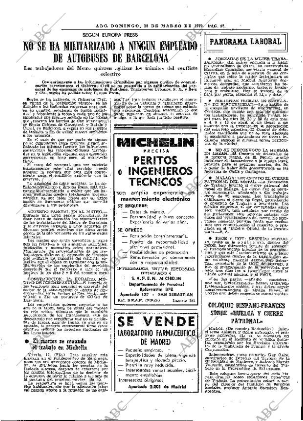 ABC MADRID 18-03-1979 página 28