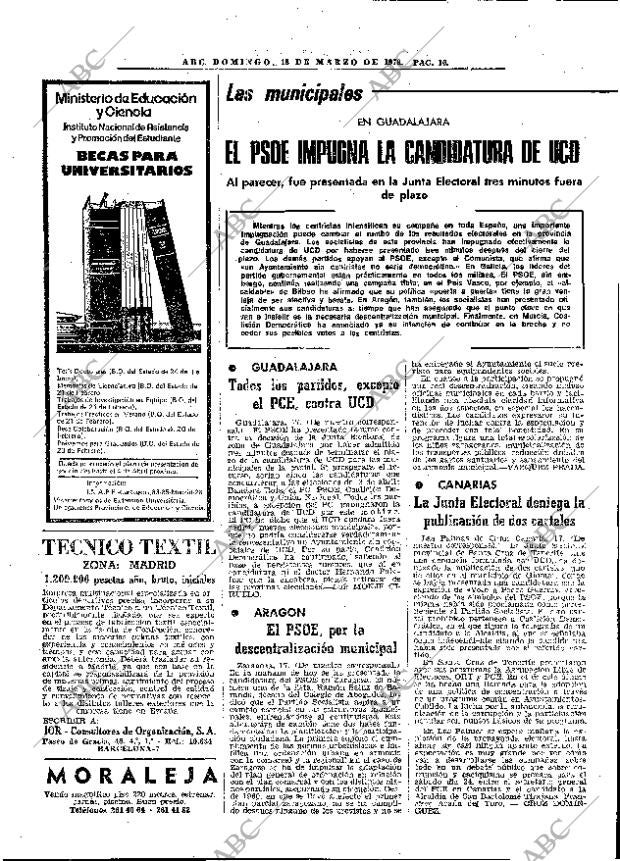 ABC MADRID 18-03-1979 página 32