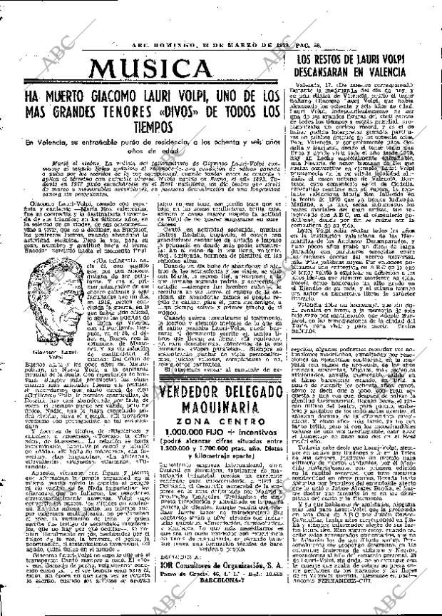ABC MADRID 18-03-1979 página 72