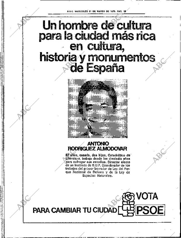 ABC SEVILLA 21-03-1979 página 26