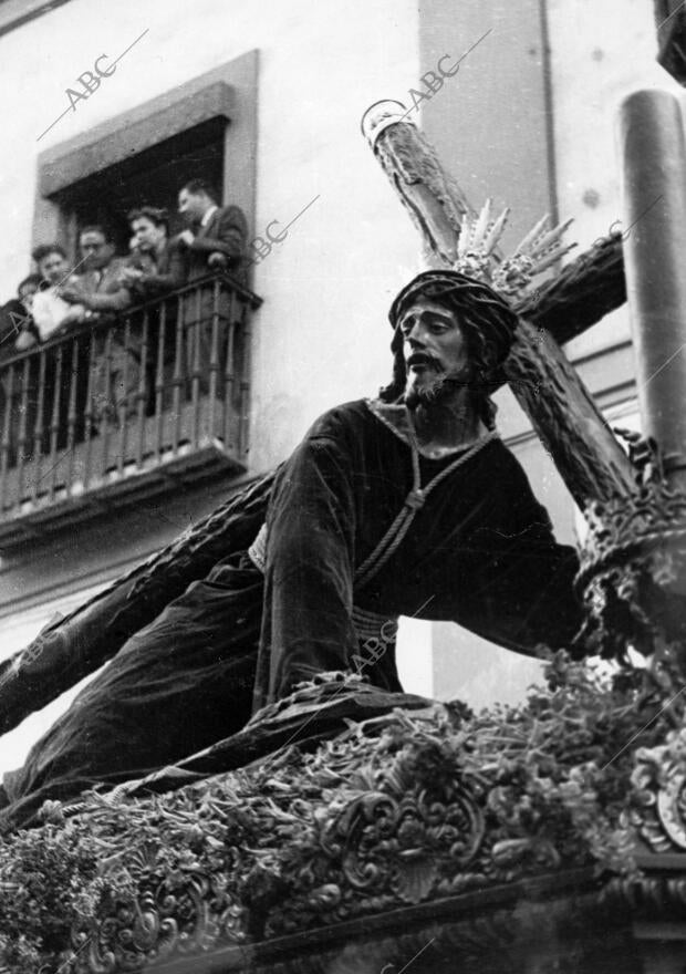 Procesión de Semana Santa en Sevilla