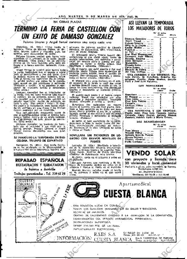 ABC MADRID 27-03-1979 página 66