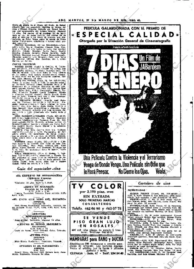 ABC MADRID 27-03-1979 página 85