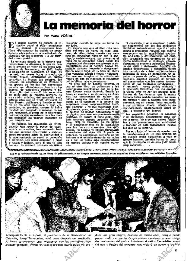 Periódico ABC MADRID 04-11-1979,portada - Archivo ABC