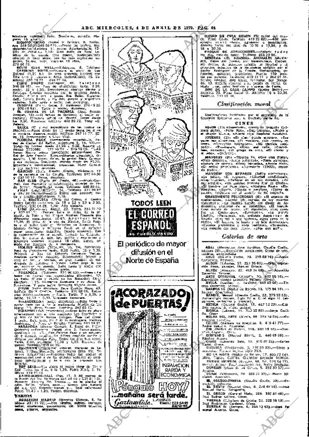 ABC MADRID 04-04-1979 página 180