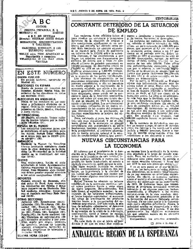 ABC SEVILLA 05-04-1979 página 18