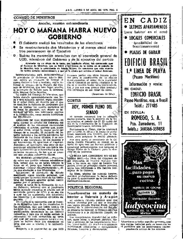 ABC SEVILLA 05-04-1979 página 21