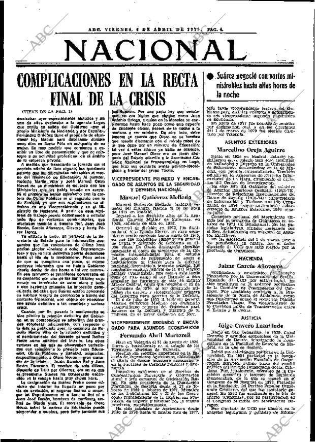 ABC MADRID 06-04-1979 página 16