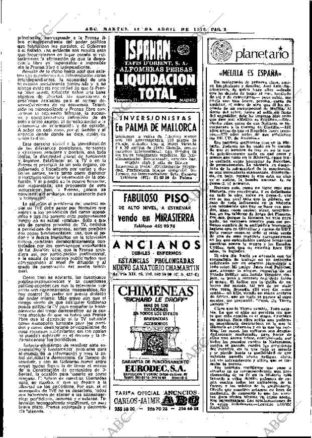 ABC MADRID 10-04-1979 página 15