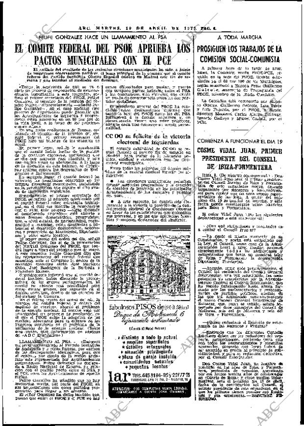 ABC MADRID 10-04-1979 página 18