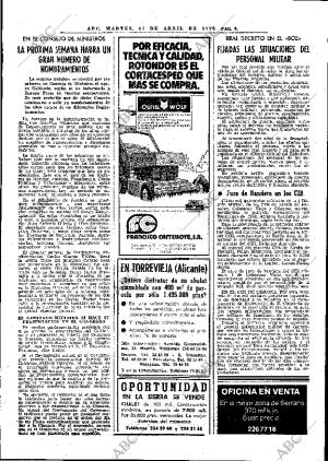 ABC MADRID 10-04-1979 página 20