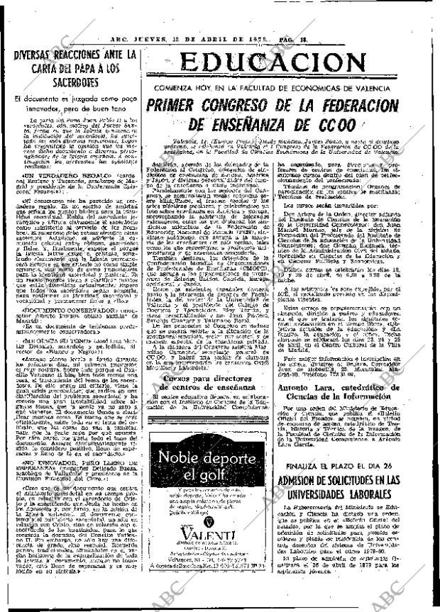 ABC MADRID 12-04-1979 página 26