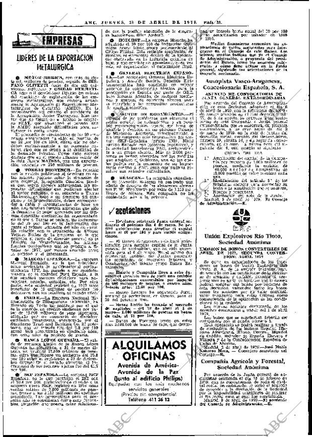 ABC MADRID 12-04-1979 página 38