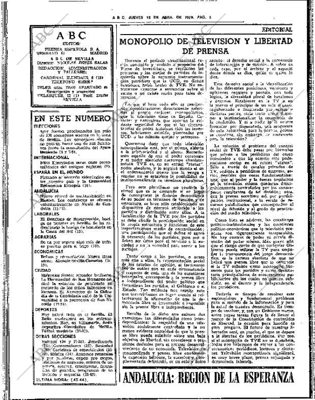 ABC SEVILLA 12-04-1979 página 10