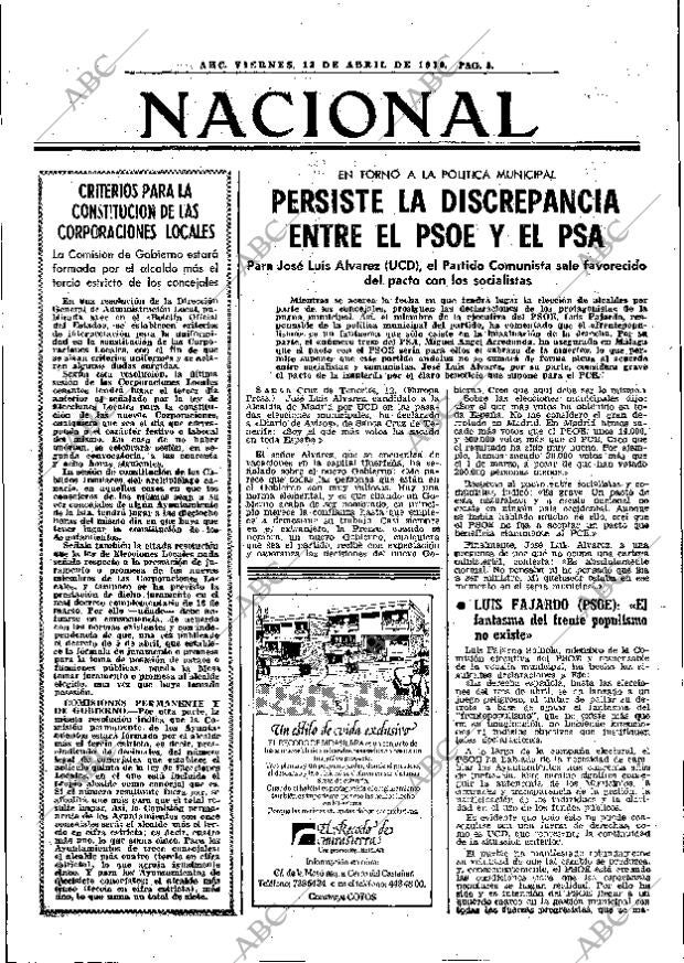 ABC MADRID 13-04-1979 página 13