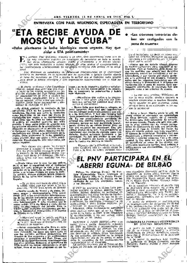 ABC MADRID 13-04-1979 página 15