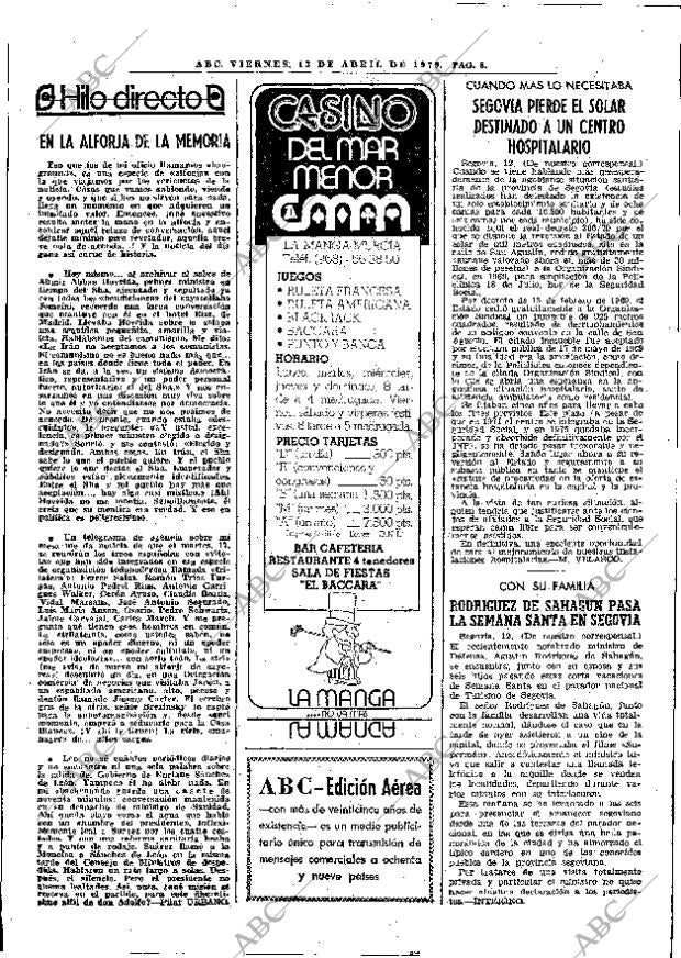 ABC MADRID 13-04-1979 página 16