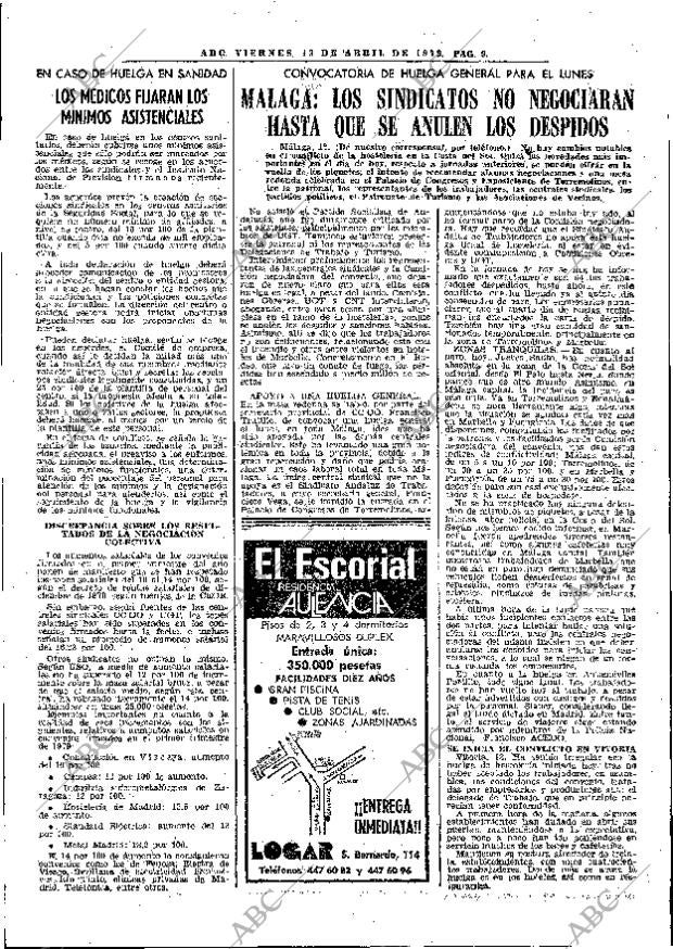 ABC MADRID 13-04-1979 página 17