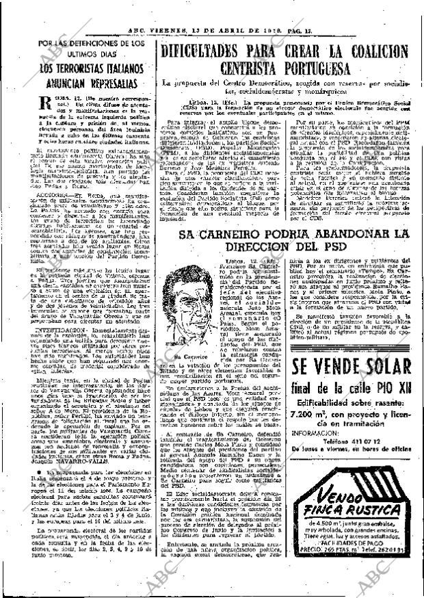 ABC MADRID 13-04-1979 página 21