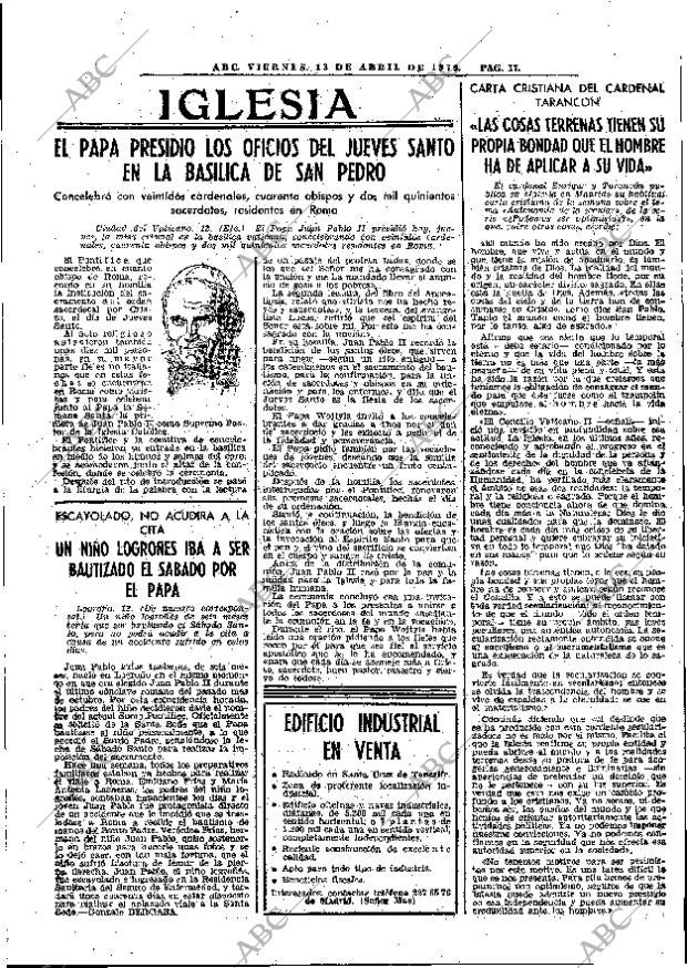 ABC MADRID 13-04-1979 página 25