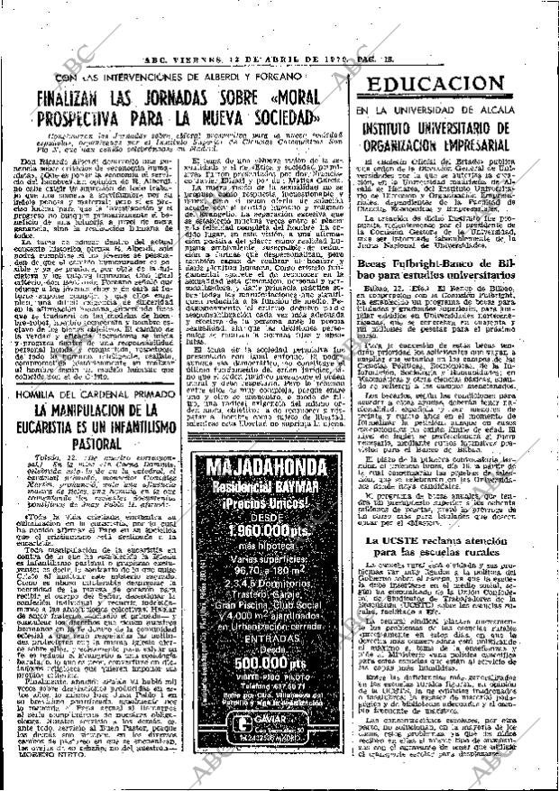 ABC MADRID 13-04-1979 página 26