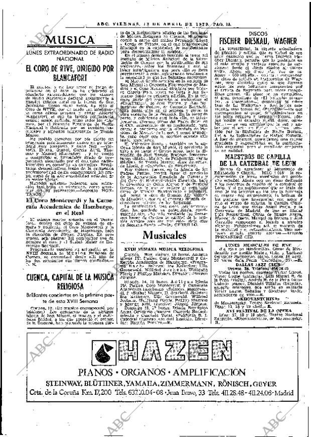 ABC MADRID 13-04-1979 página 43