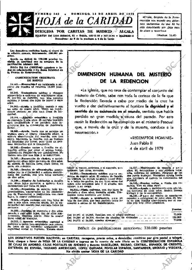 ABC MADRID 15-04-1979 página 15