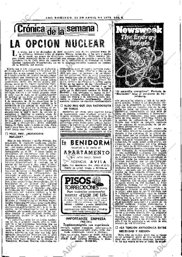 ABC MADRID 15-04-1979 página 22