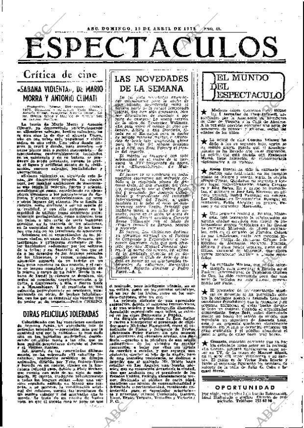 ABC MADRID 15-04-1979 página 61