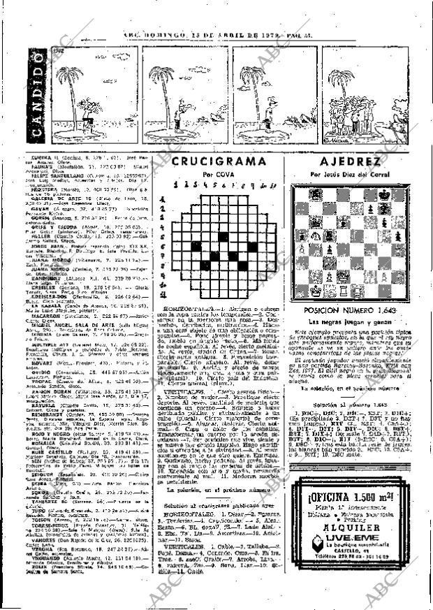 ABC MADRID 15-04-1979 página 67