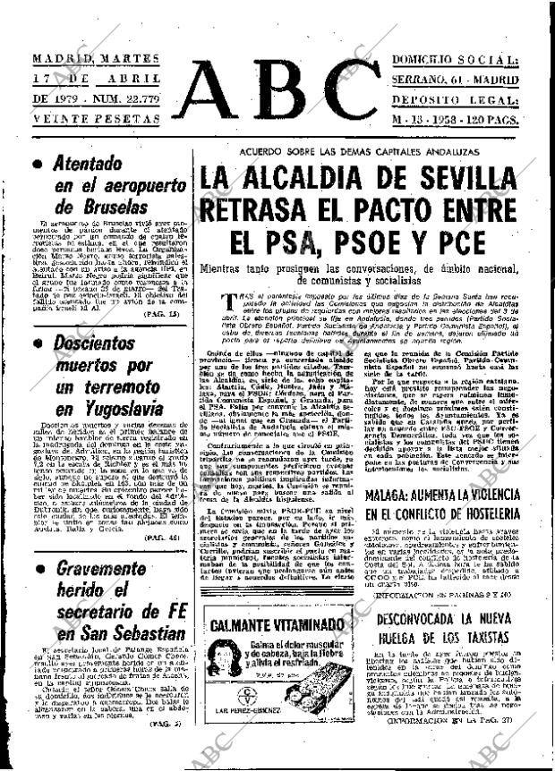 ABC MADRID 17-04-1979 página 17