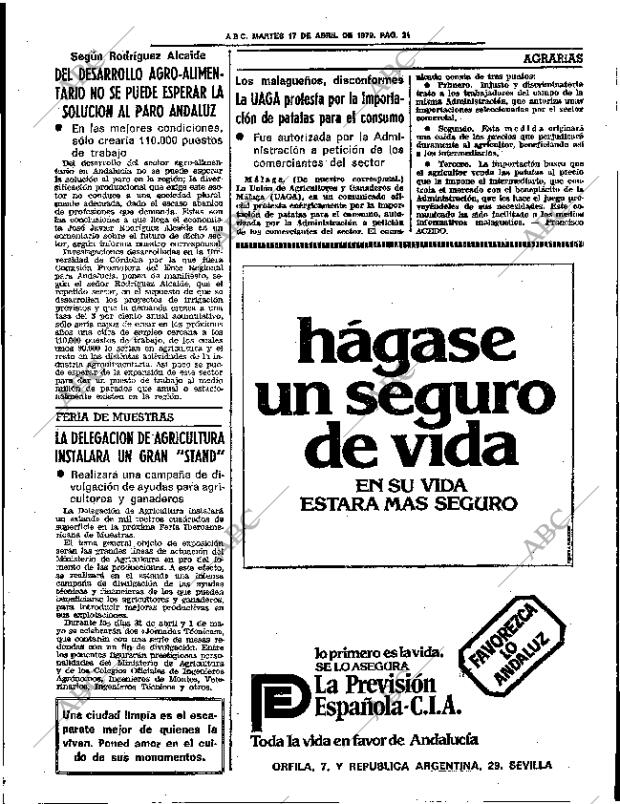 ABC SEVILLA 17-04-1979 página 39