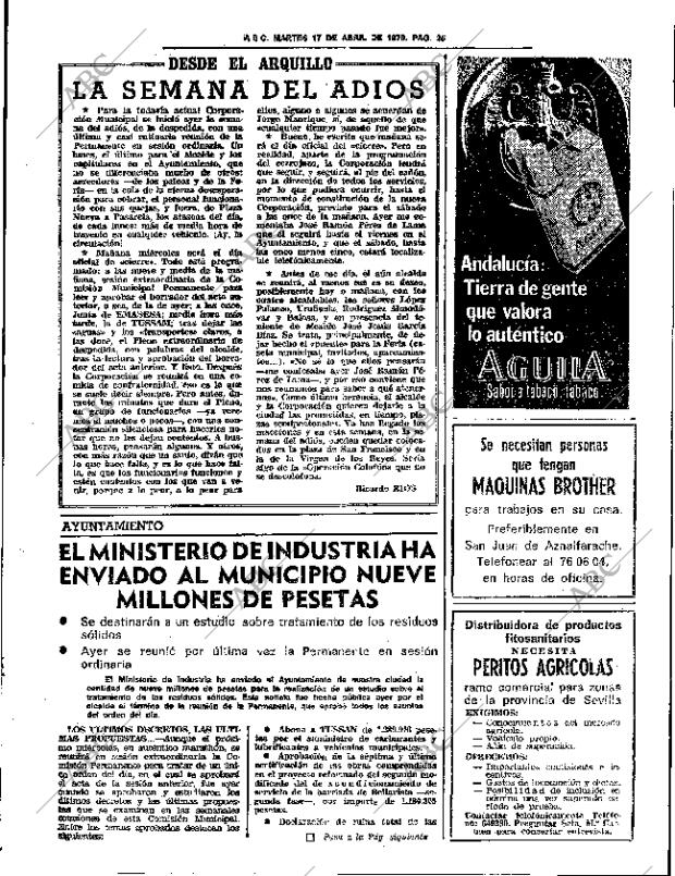 ABC SEVILLA 17-04-1979 página 43