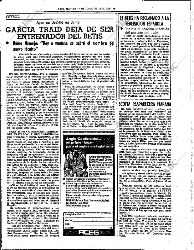 ABC SEVILLA 17-04-1979 página 64