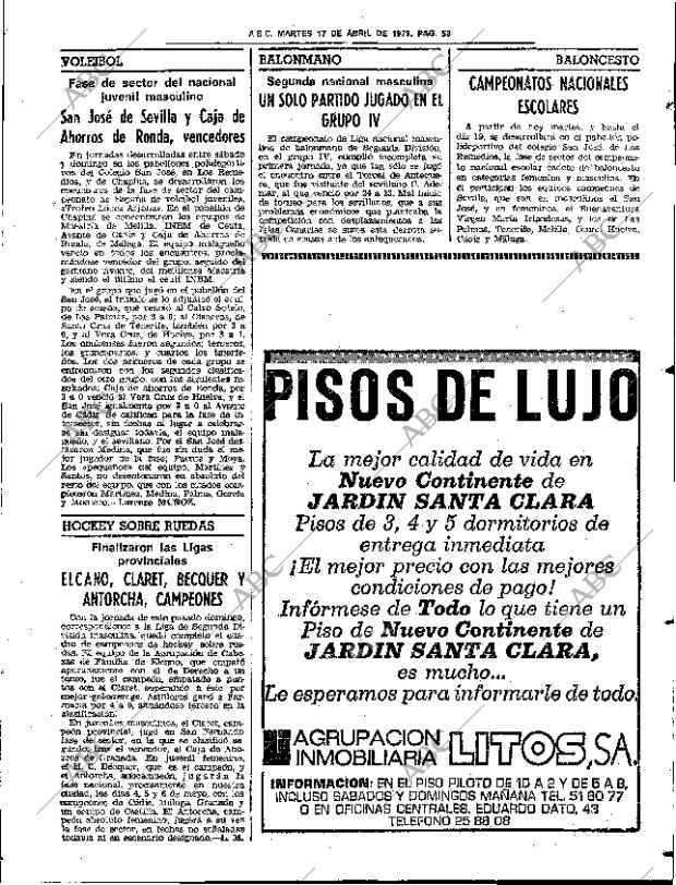 ABC SEVILLA 17-04-1979 página 71